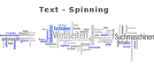 text spinning